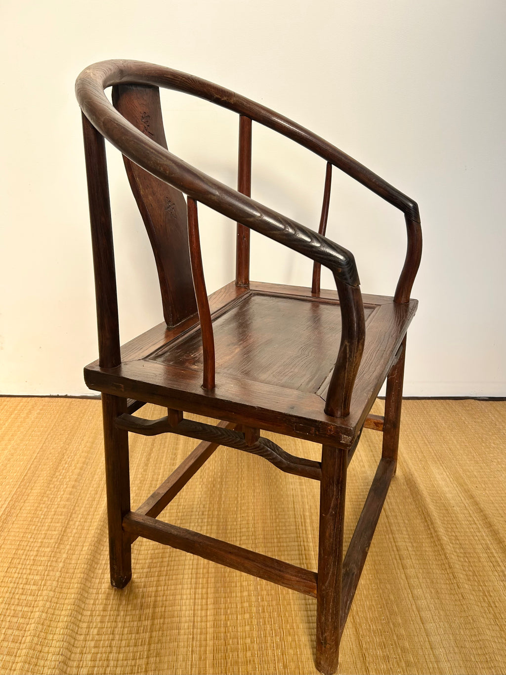 Antique Pair Chinese Scholar Chairs