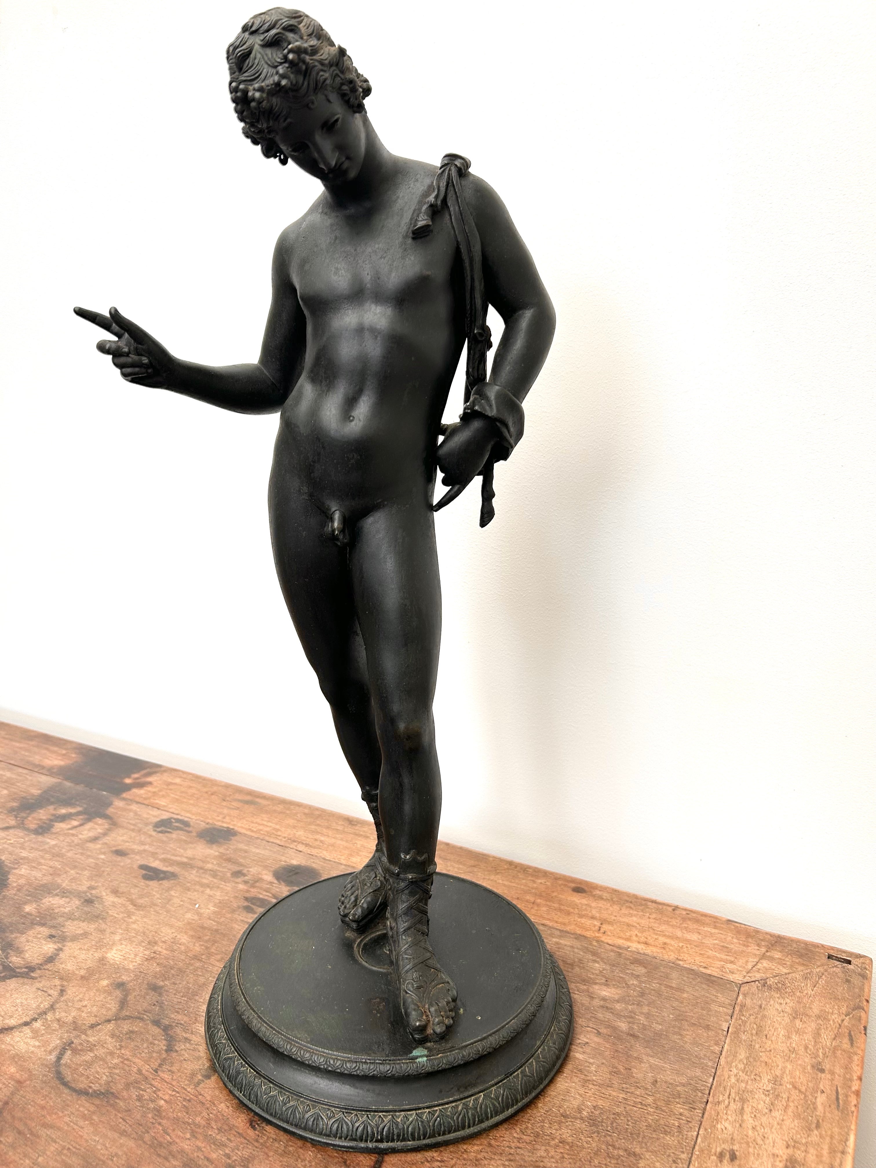 Dionysus called Narcissus Large Bronze Statue