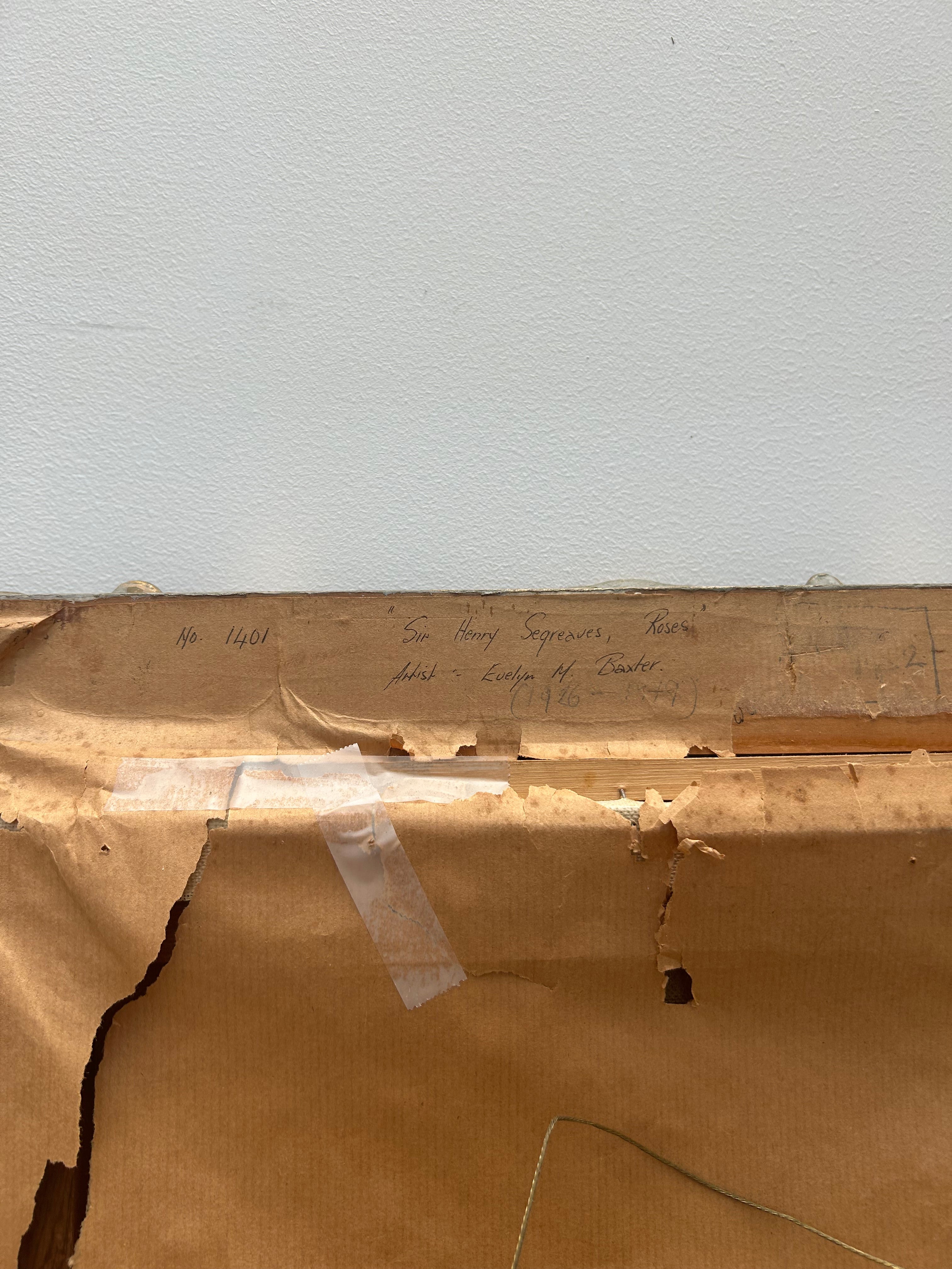 Evelyn M Baxter "Sir Henry Segreaves Roses"