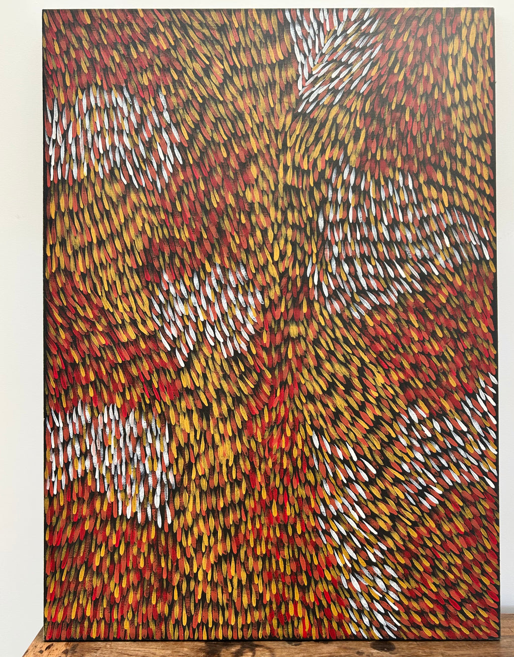 'Leaves in the woods' Gloria Tamerre Petyarre Original Painting