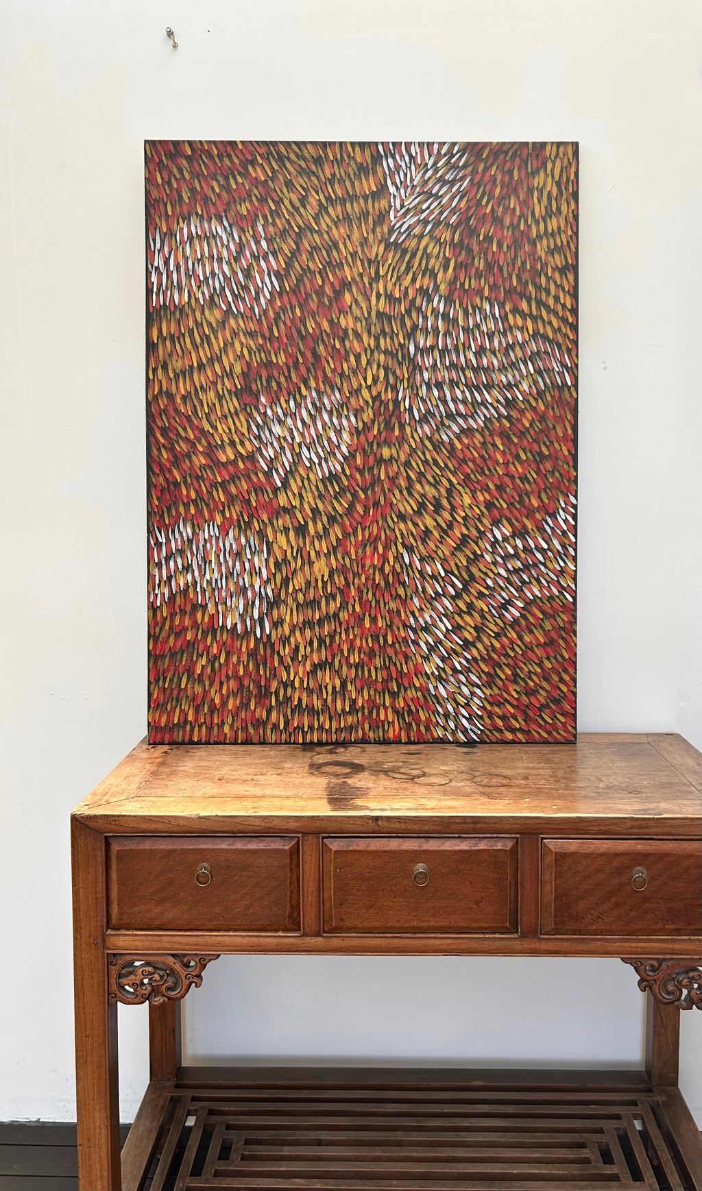 'Leaves in the woods' Gloria Tamerre Petyarre Original Painting