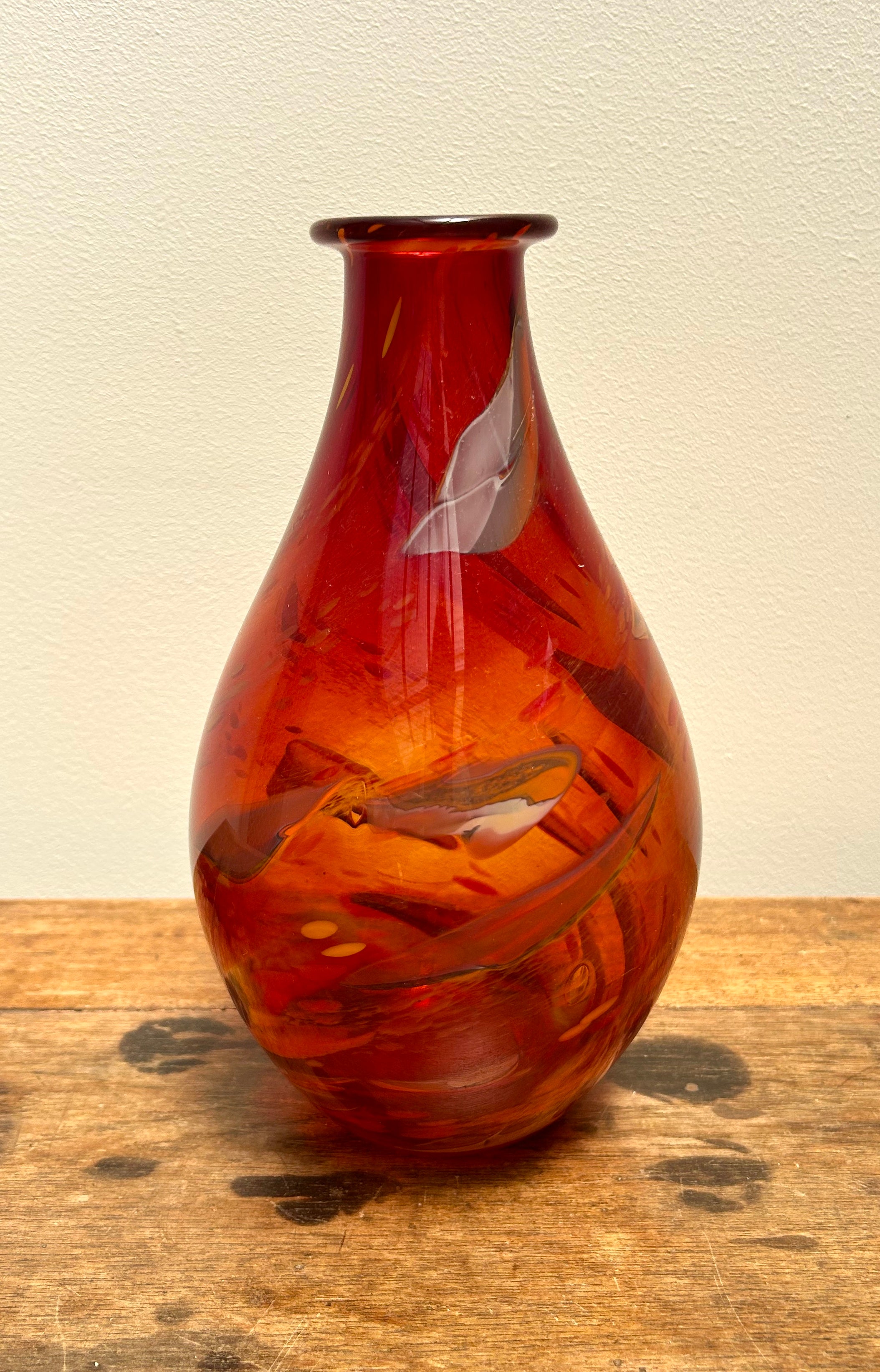 Glass Vase by Greg Royer, Australia