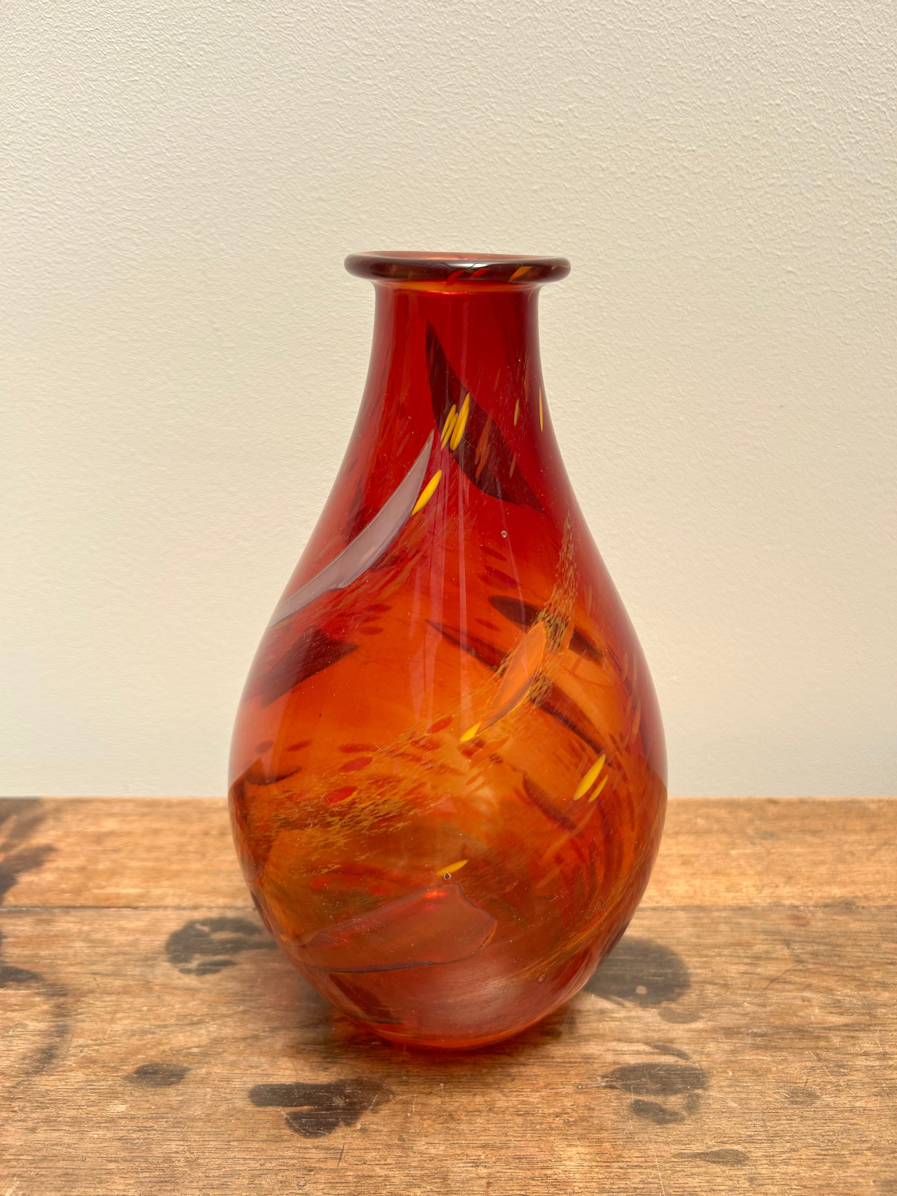 Glass Vase by Greg Royer, Australia