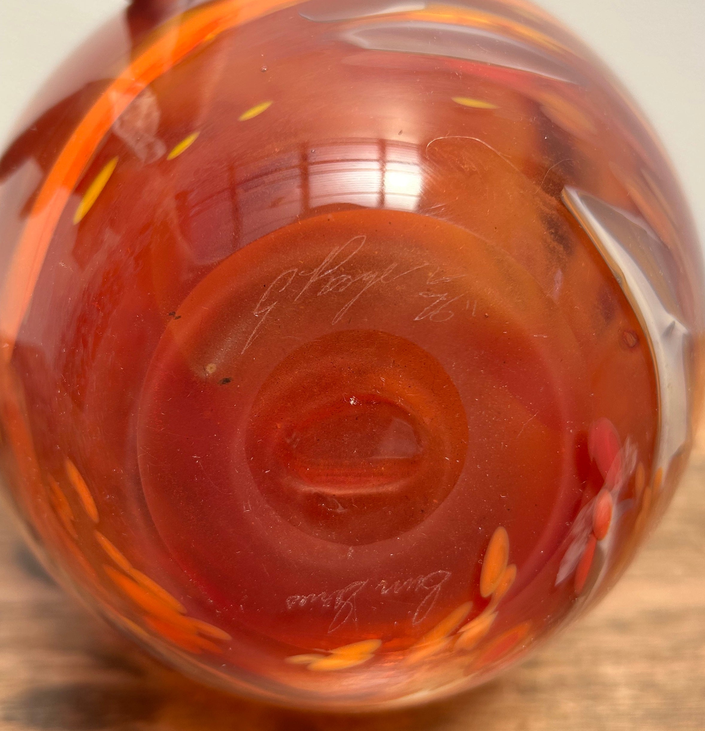 Glass Vase by Greg Royer, Australia