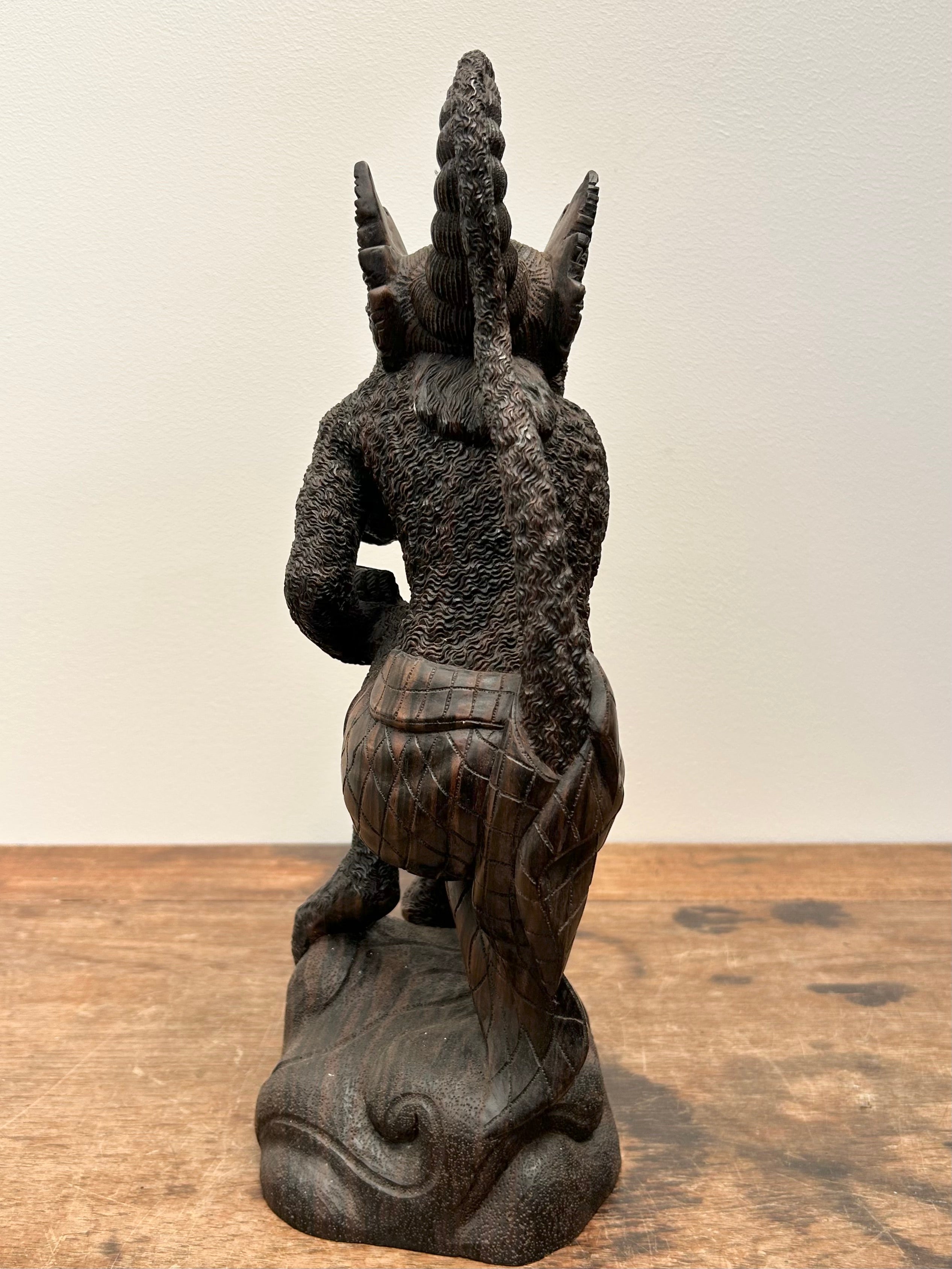 Hand Carved Hanuman Bali Medium 01