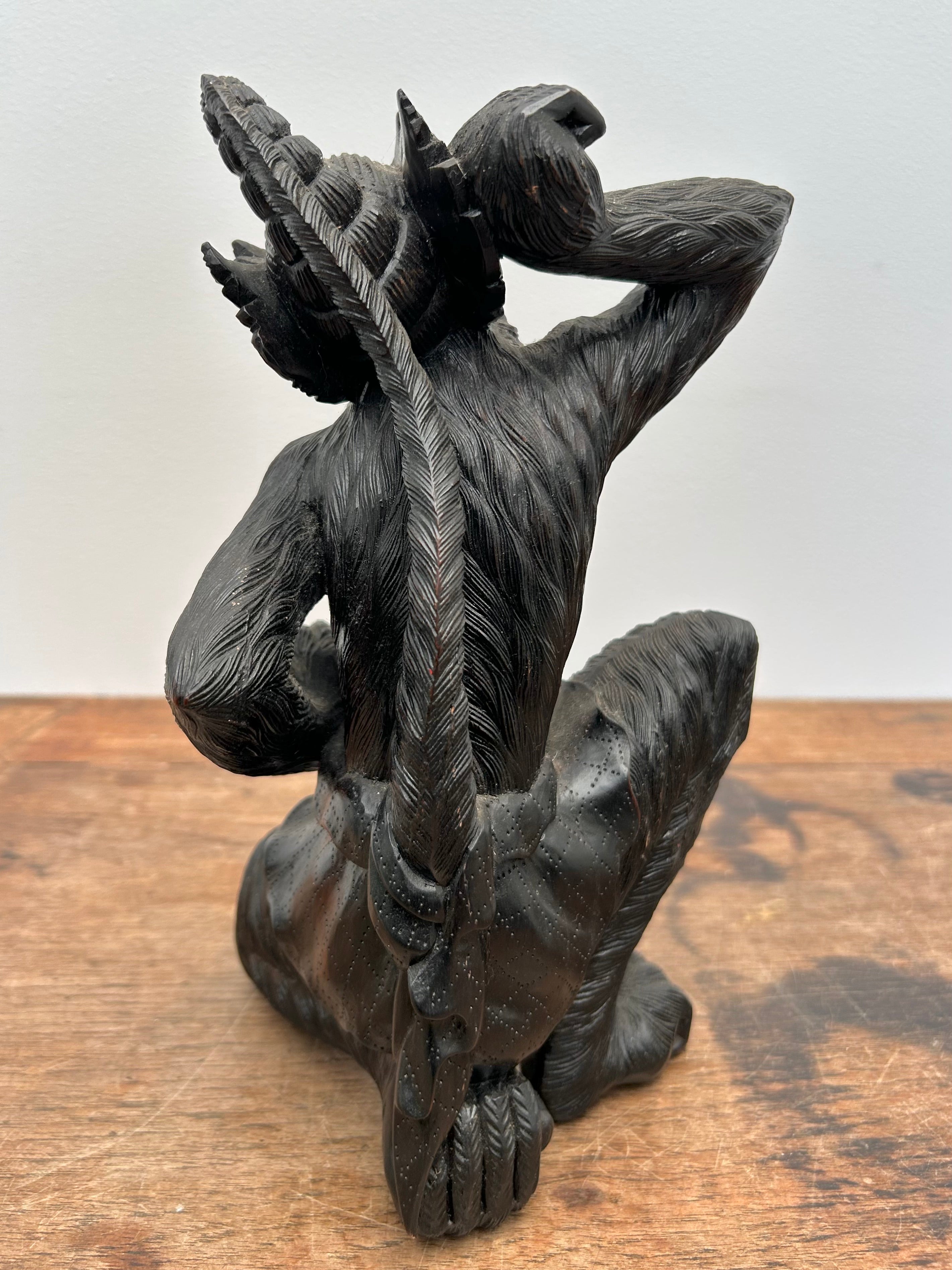 Hand Carved Hanuman Statue Bali Small