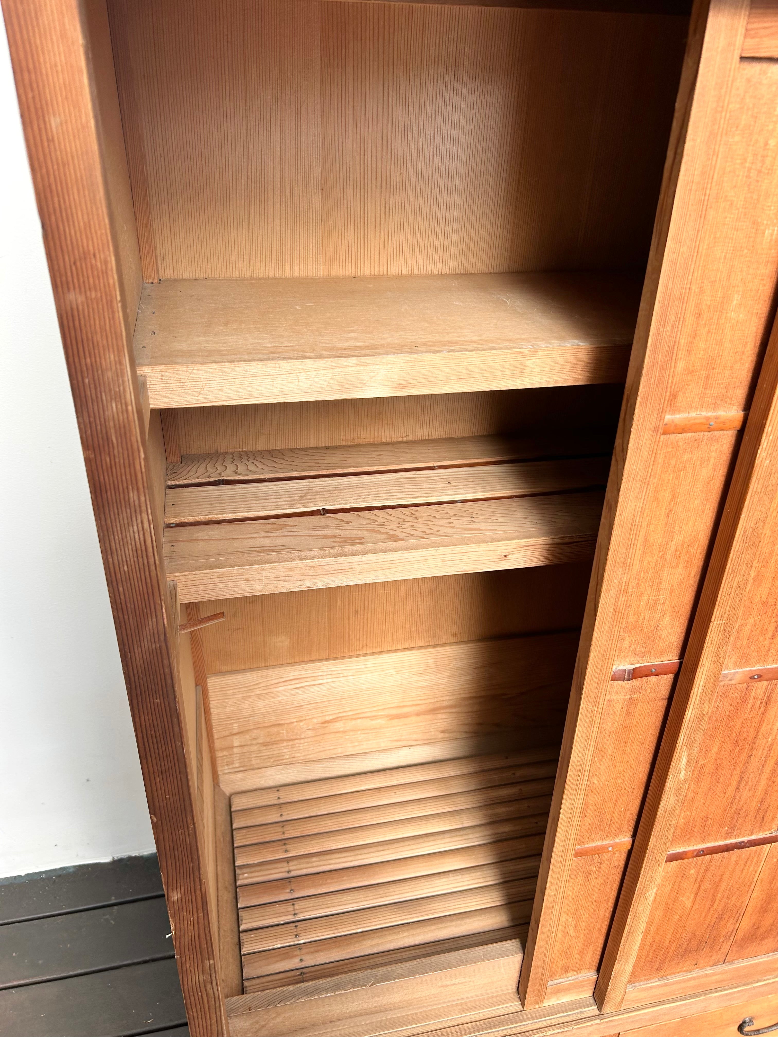 Japanese Cedar Cha Tansu