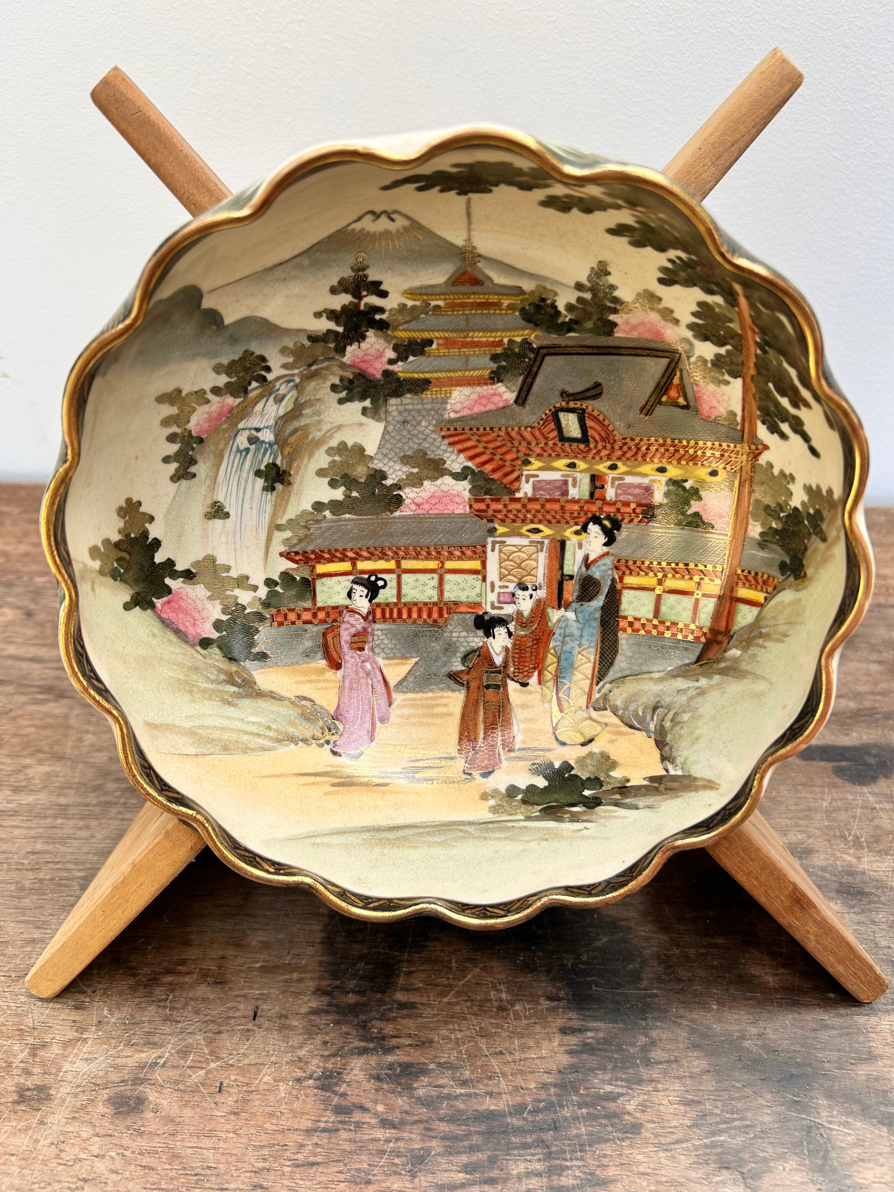 Japanese Antique Satsuma Bowl