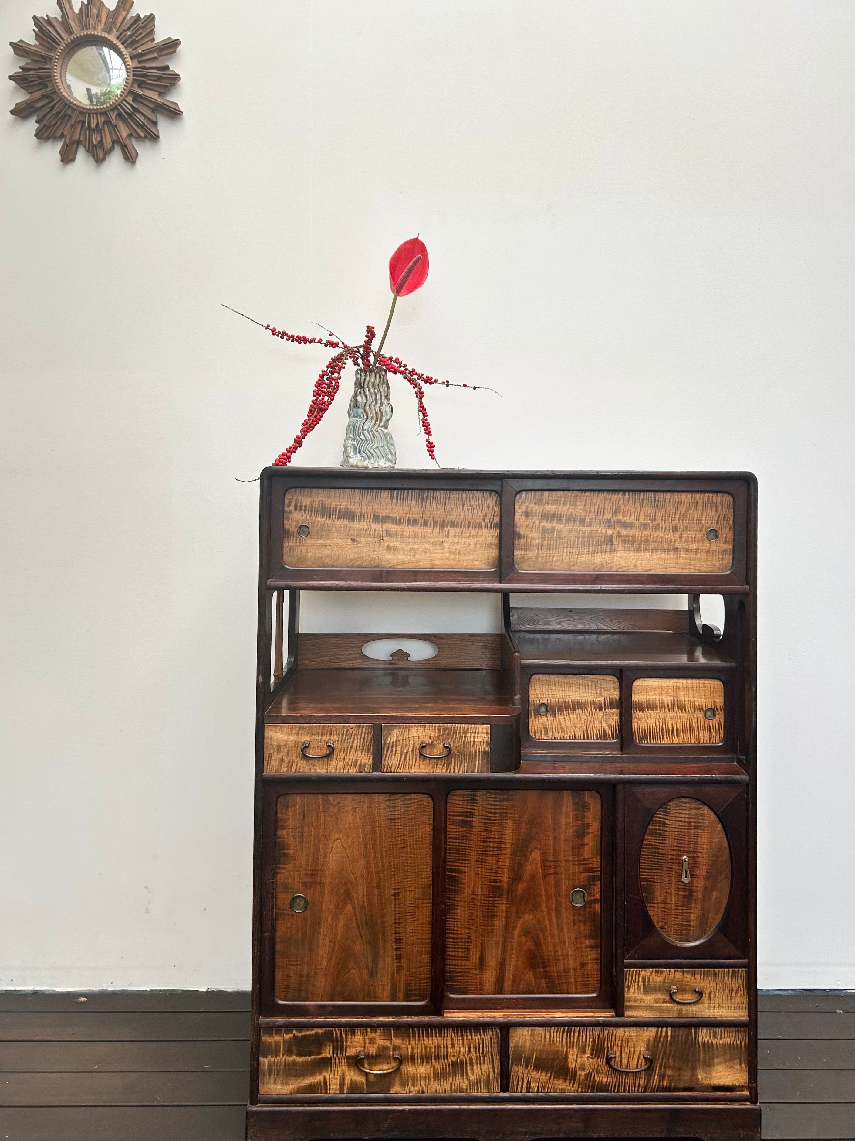 Antique Japanese Cha Tansu, early 20th Century