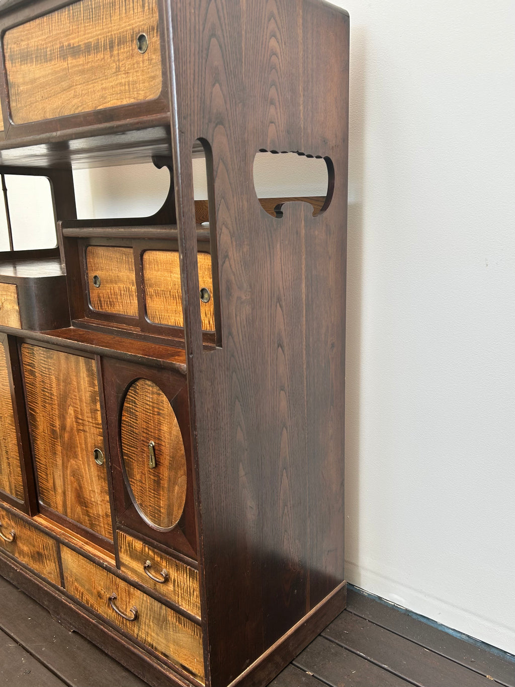 Antique Japanese Cha Tansu, early 20th Century