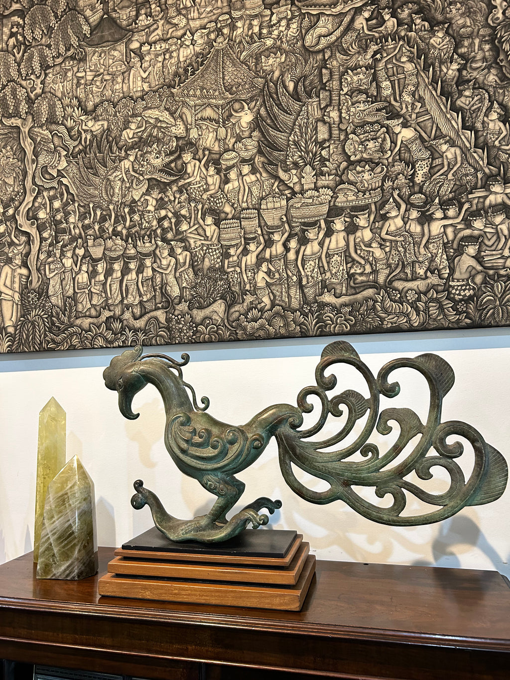 Javanes Bronze Cockerel