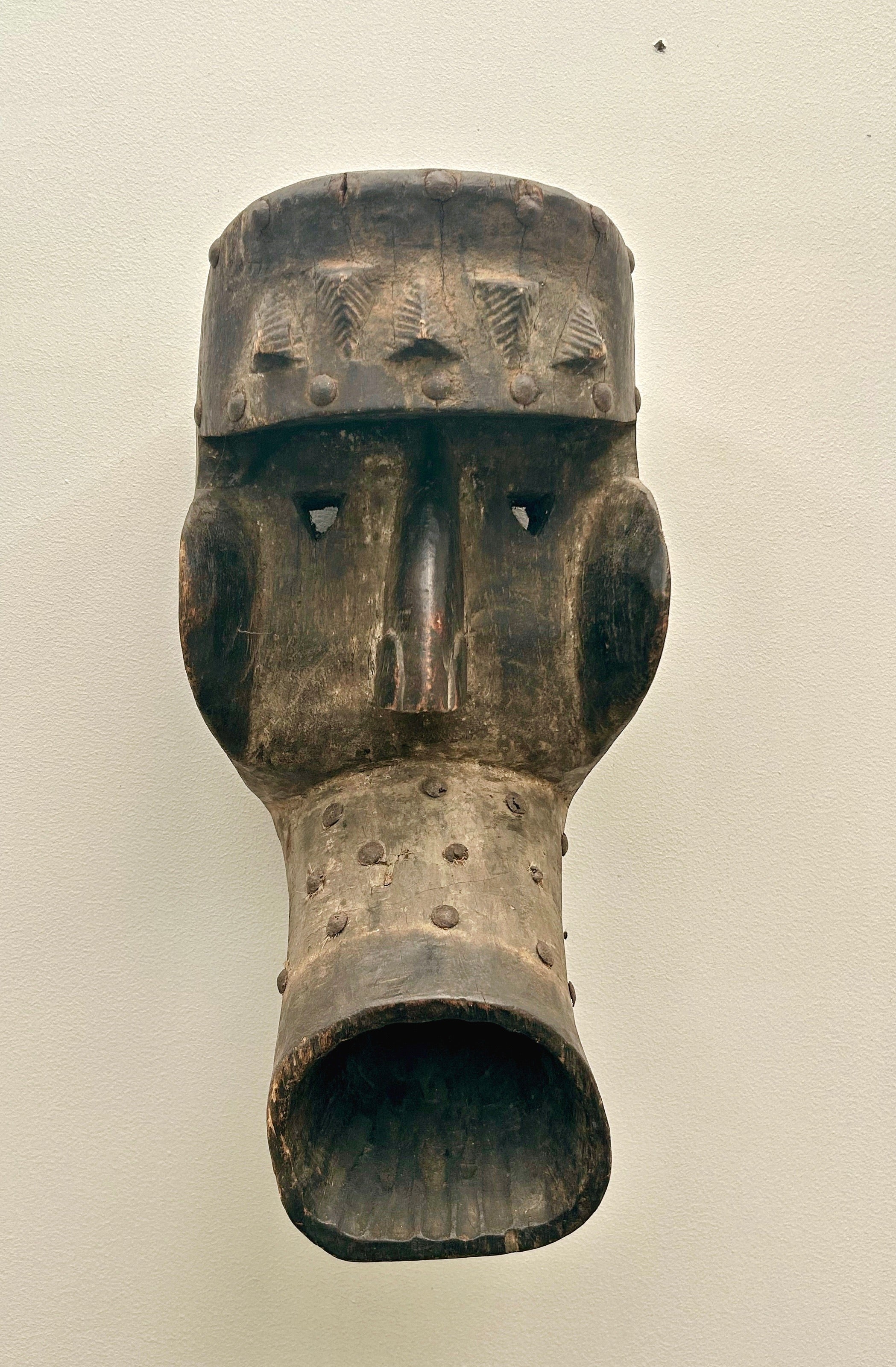 Kran Kagle Mask. Kran people. Cote D'Ivoire. West Africa. Early 20th Century.
