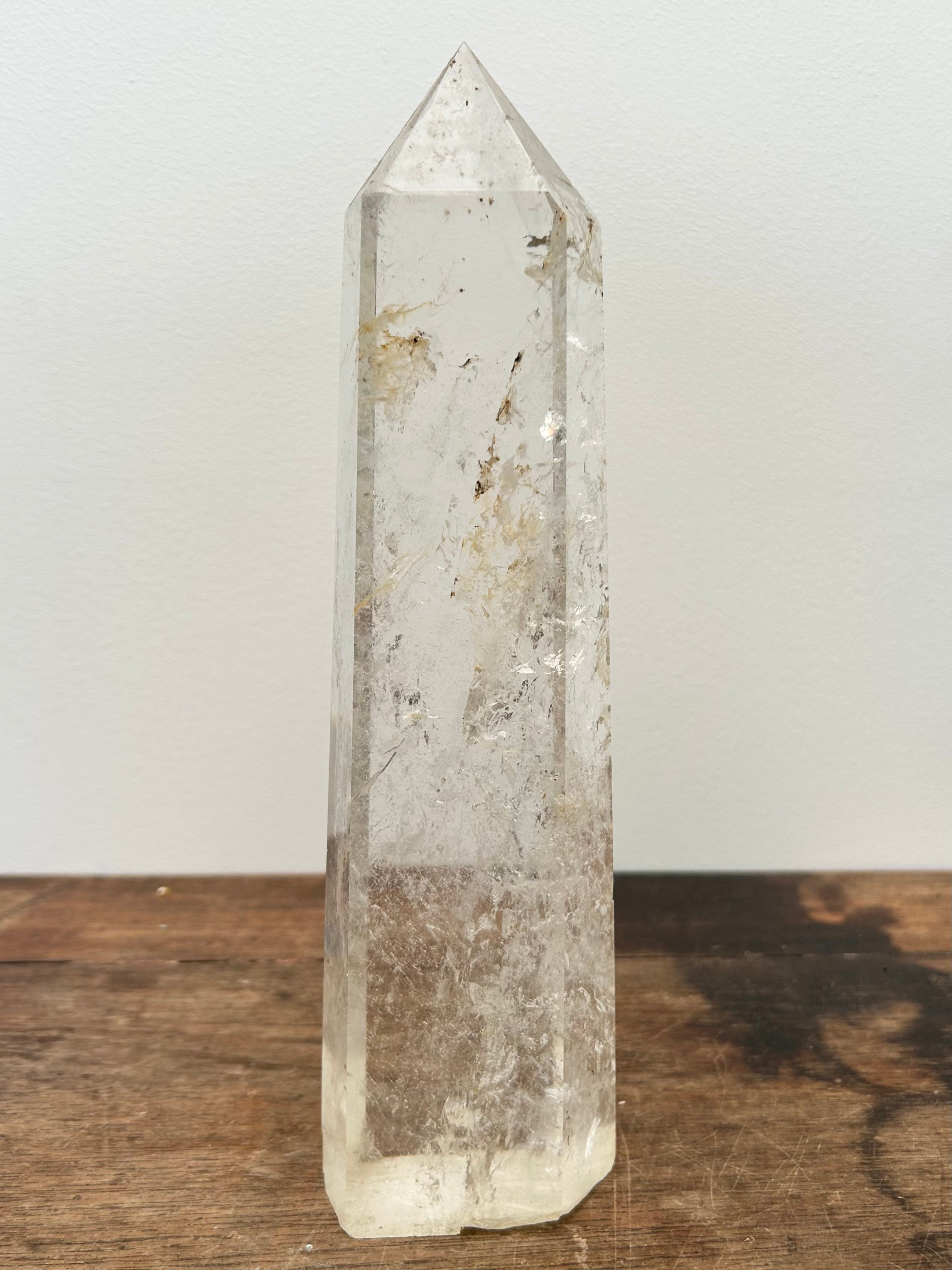 Natural Quartz Crystal Tower 01