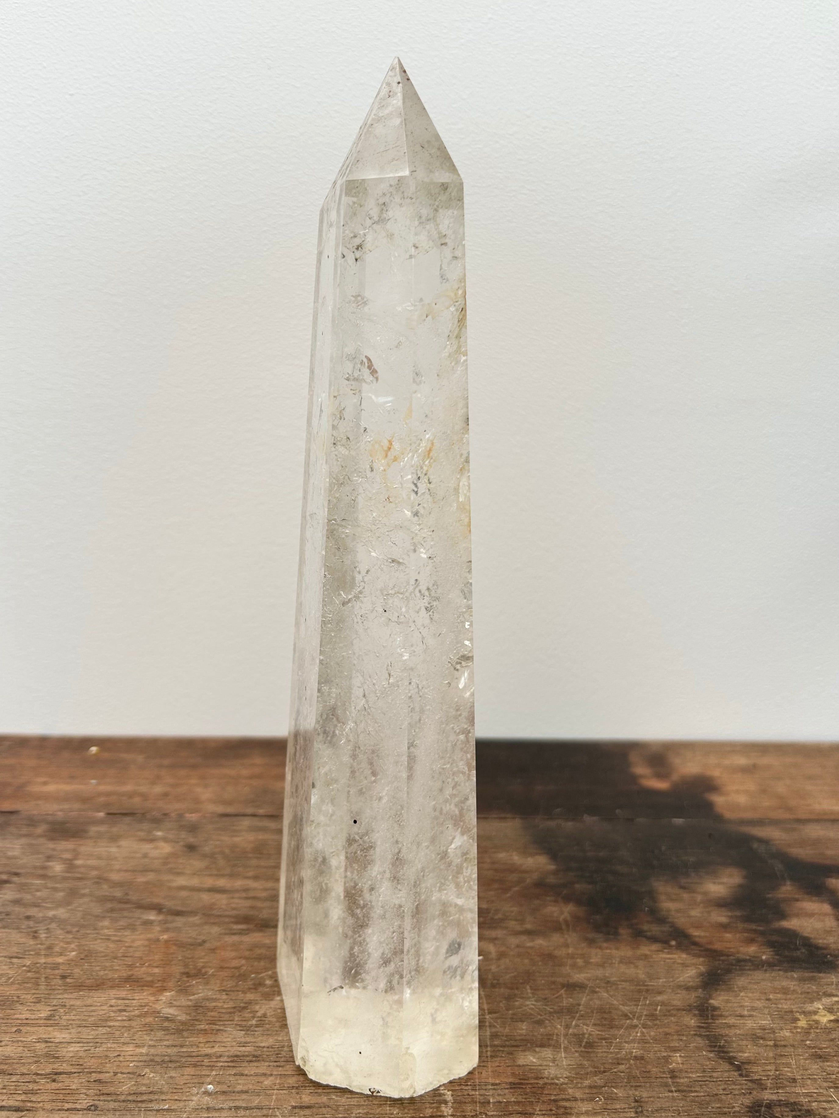 Natural Quartz Crystal Tower 01