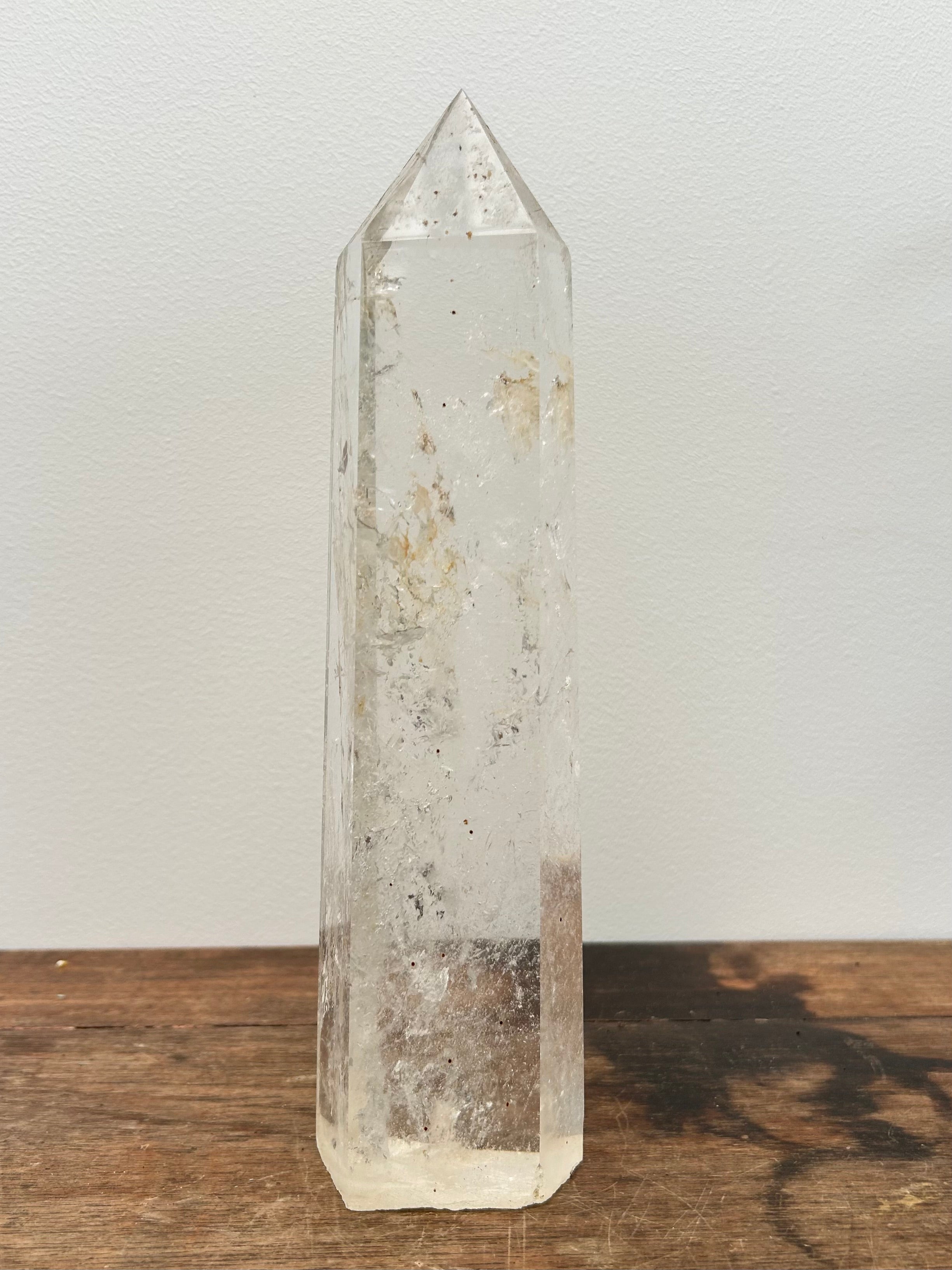 Natural Quartz Crystal Tower 01