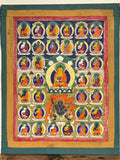 Nepalese Hand Painted Thangka