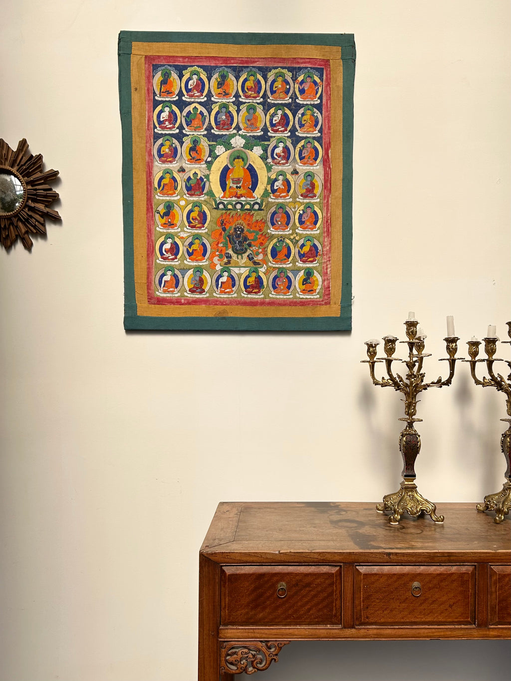 Nepalese Hand Painted Thangka