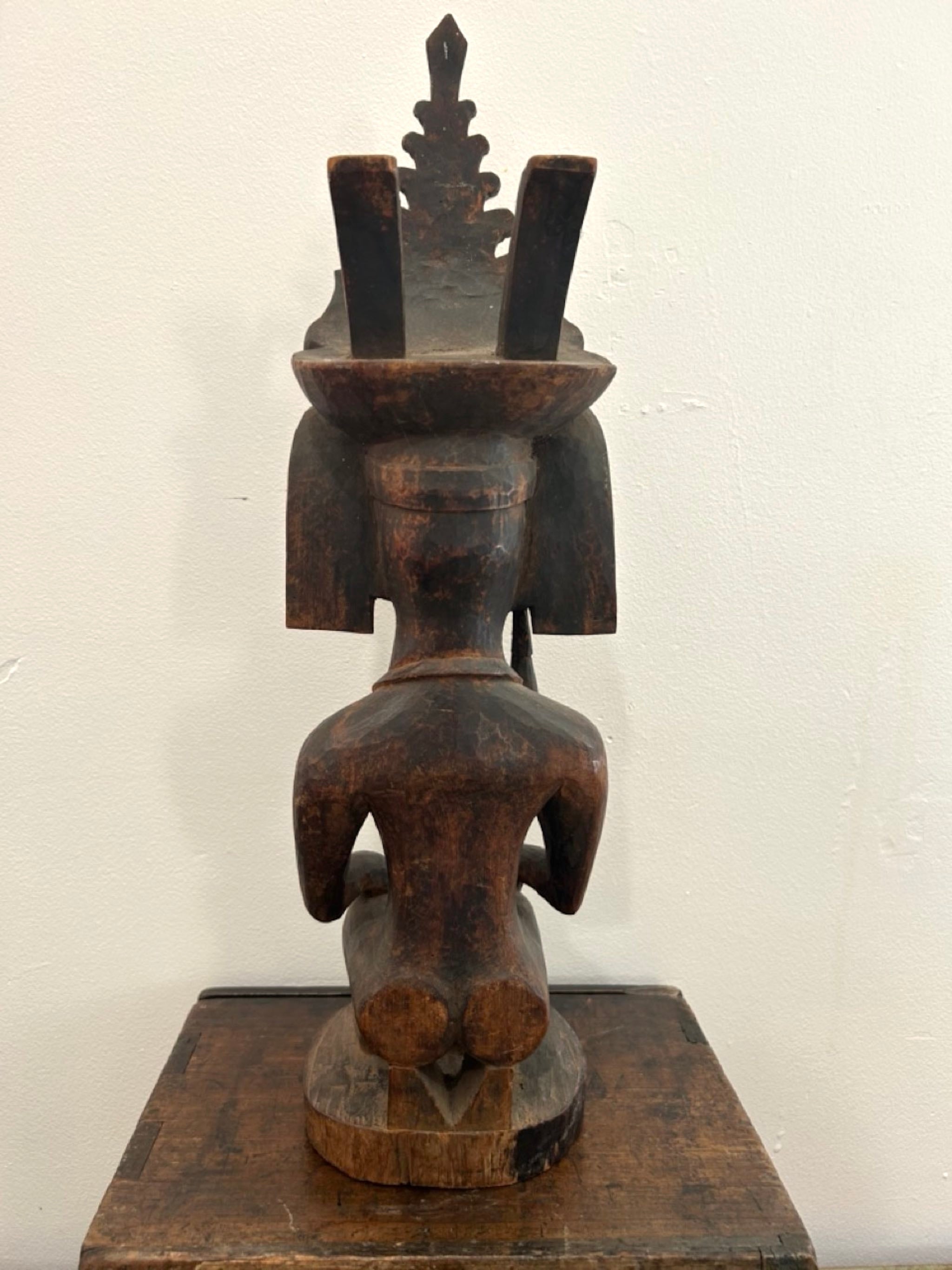 Adu Zatua timber Statue Nias