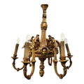 Antique French Gilt Wood Chandelier