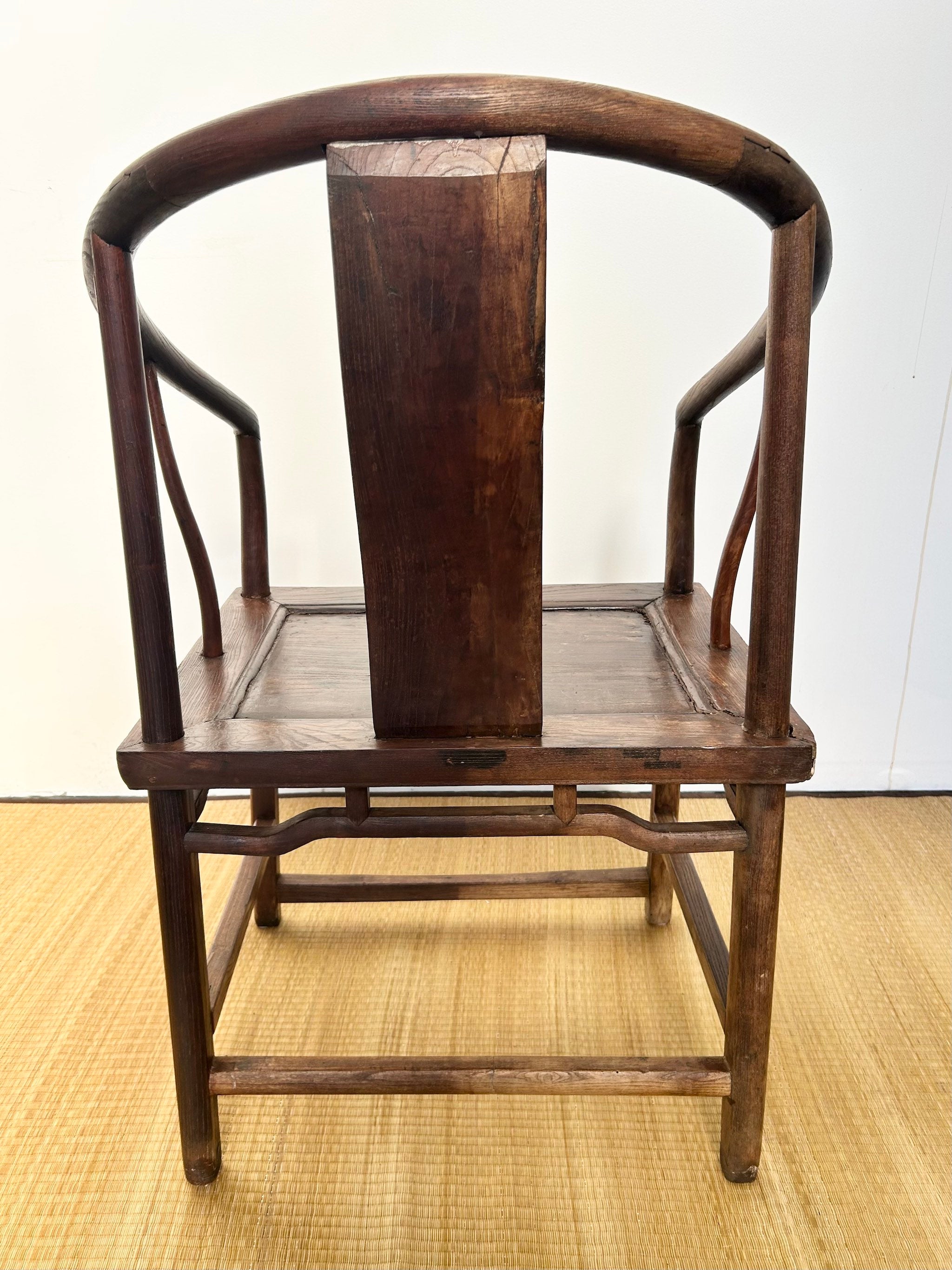 Antique Pair Chinese Scholar Chairs
