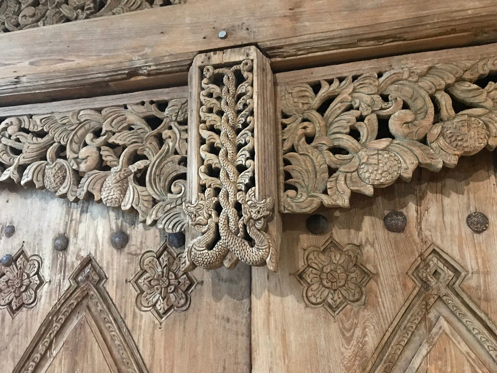 Antique Central Java Teak Shop Front