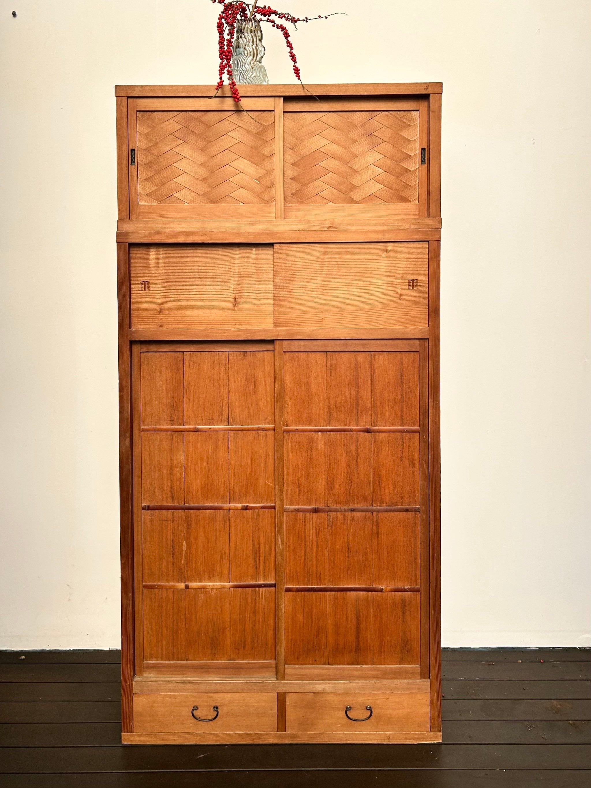 Japanese Cedar Cha Tansu SOLD