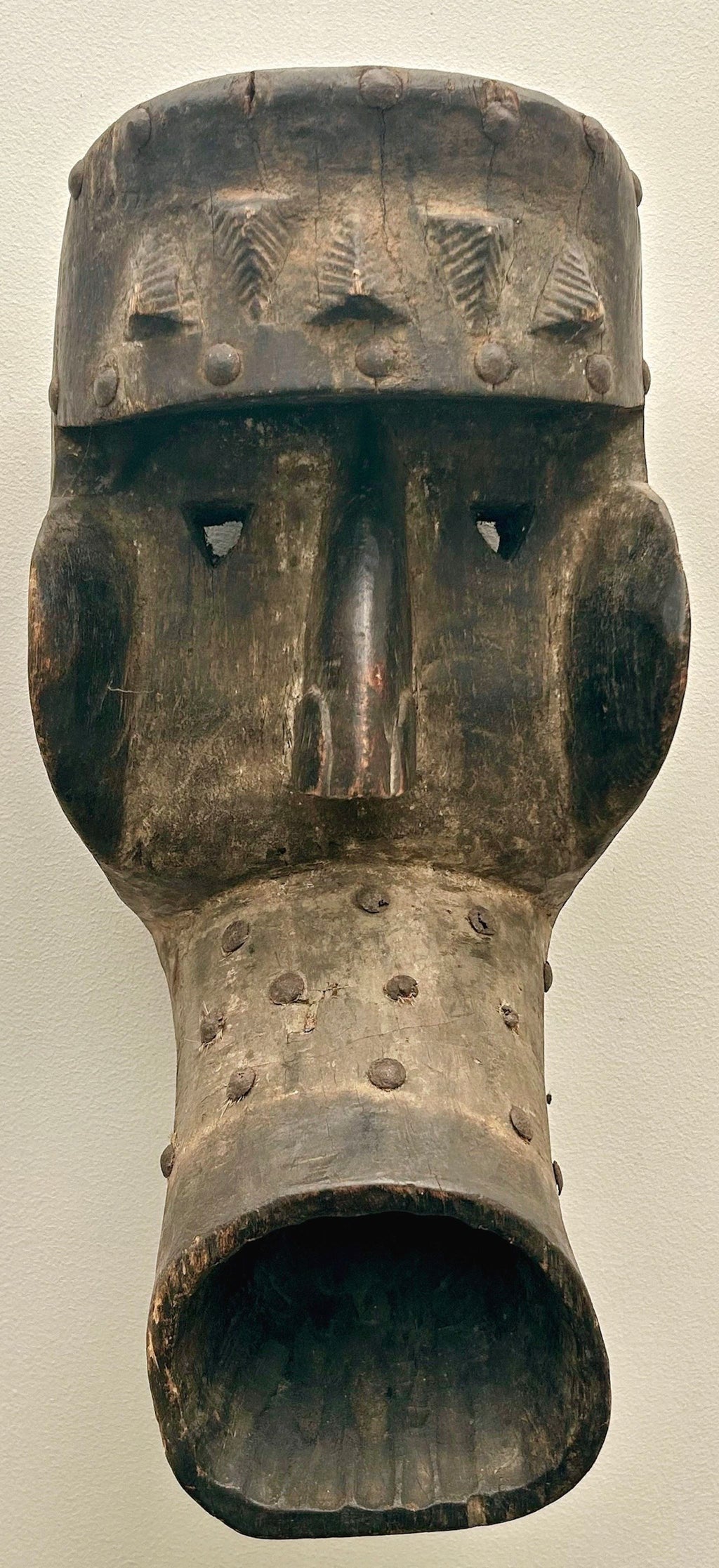 Kran Kagle Mask. Kran people. Cote D'Ivoire. West Africa. Early 20th Century.