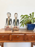 Loro Blonyo Large Wedding Couple Statues Java