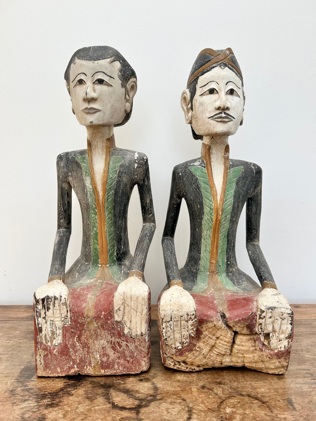 Loro Blonyo Large Wedding Couple Statues Java