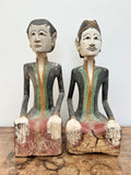 SOLD Loro Blonyo Large Wedding Couple Statues Java
