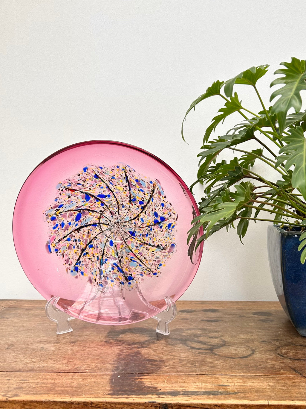 Matthew Larwood Art Glass Platter 01