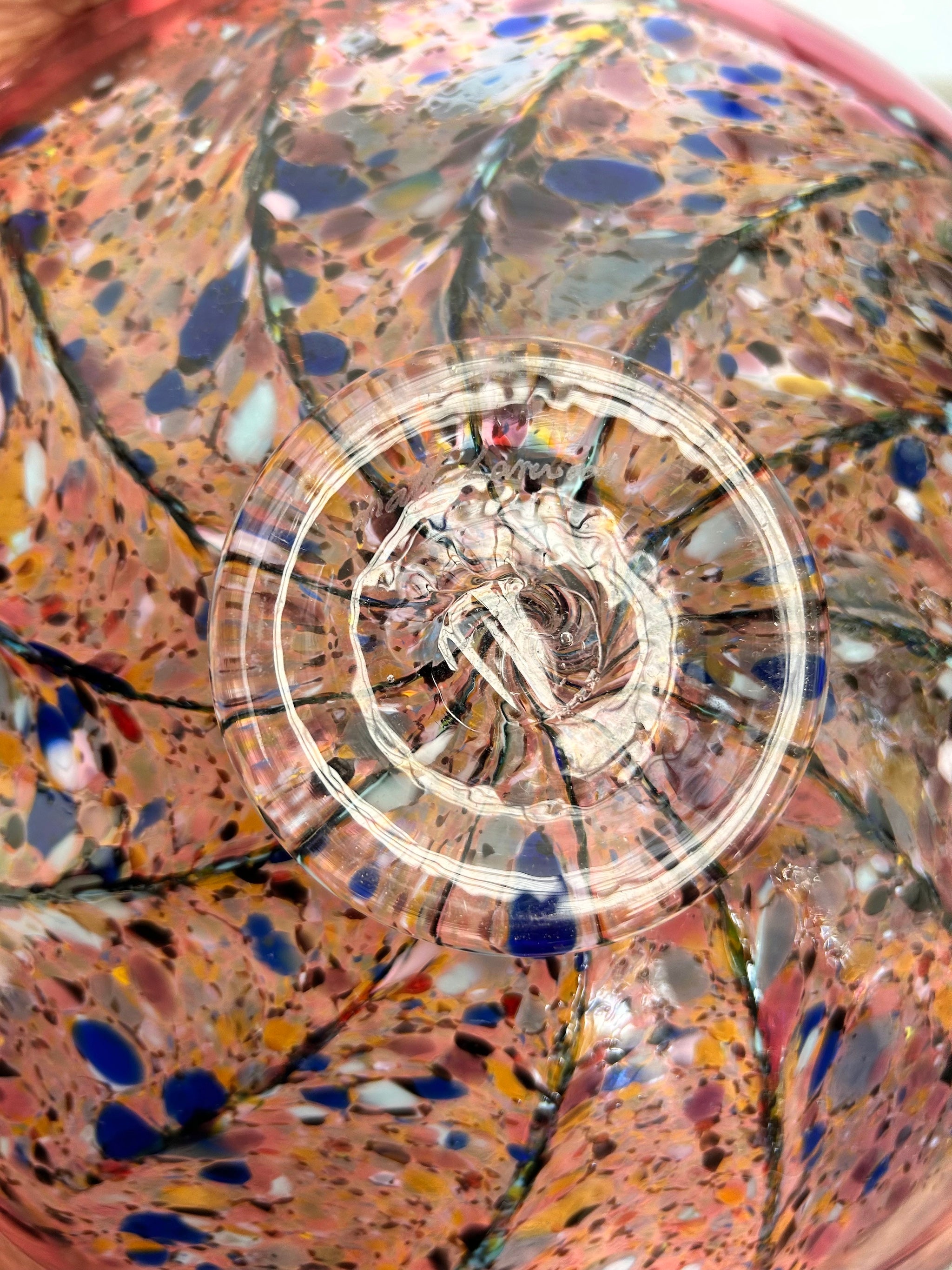 Matthew Larwood Art Glass Platter 01