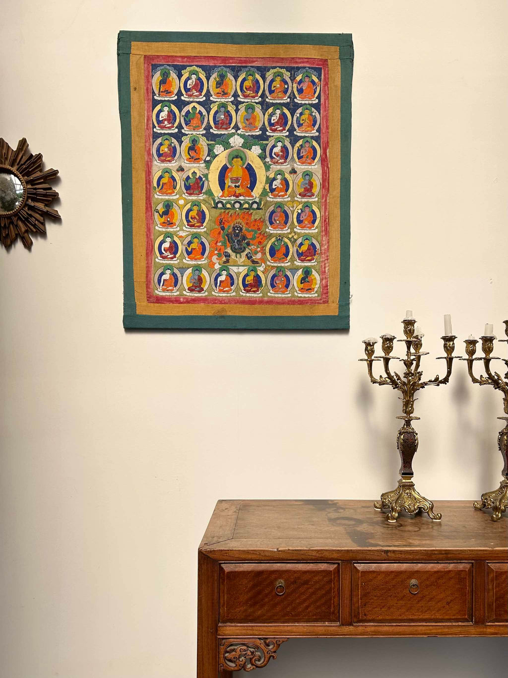 Nepalese Hand Painted Thangka