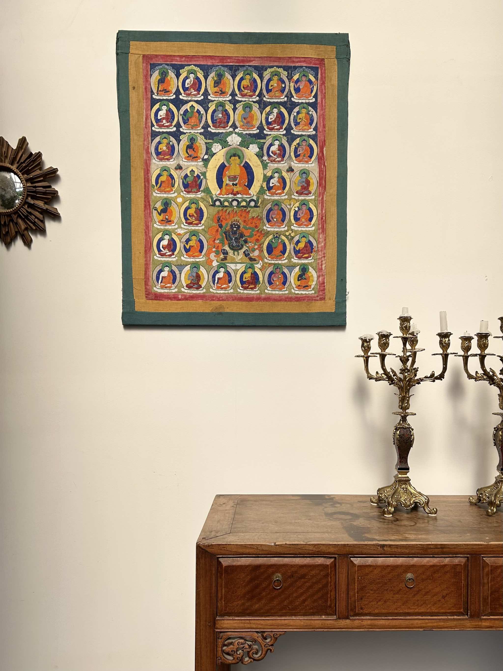 Nepalese Hand Painted Thangka