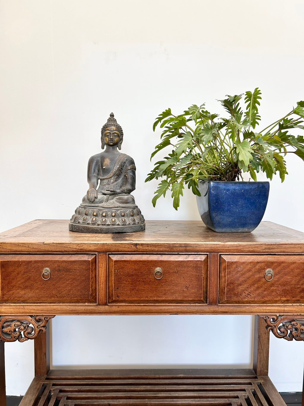 Nepalese Tibetan Bronze Buddha Statue