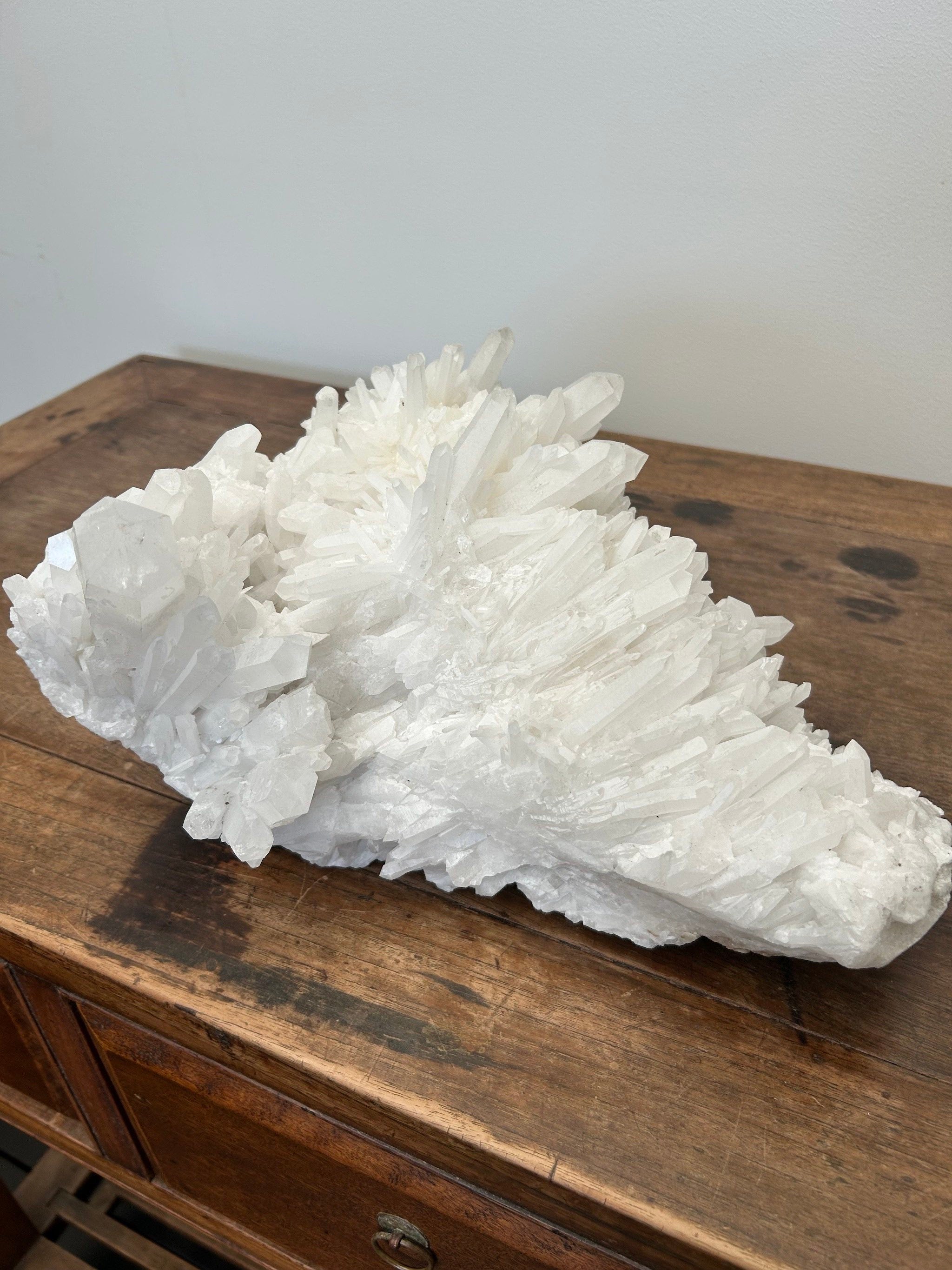 Quartz Crystal Cluster XL