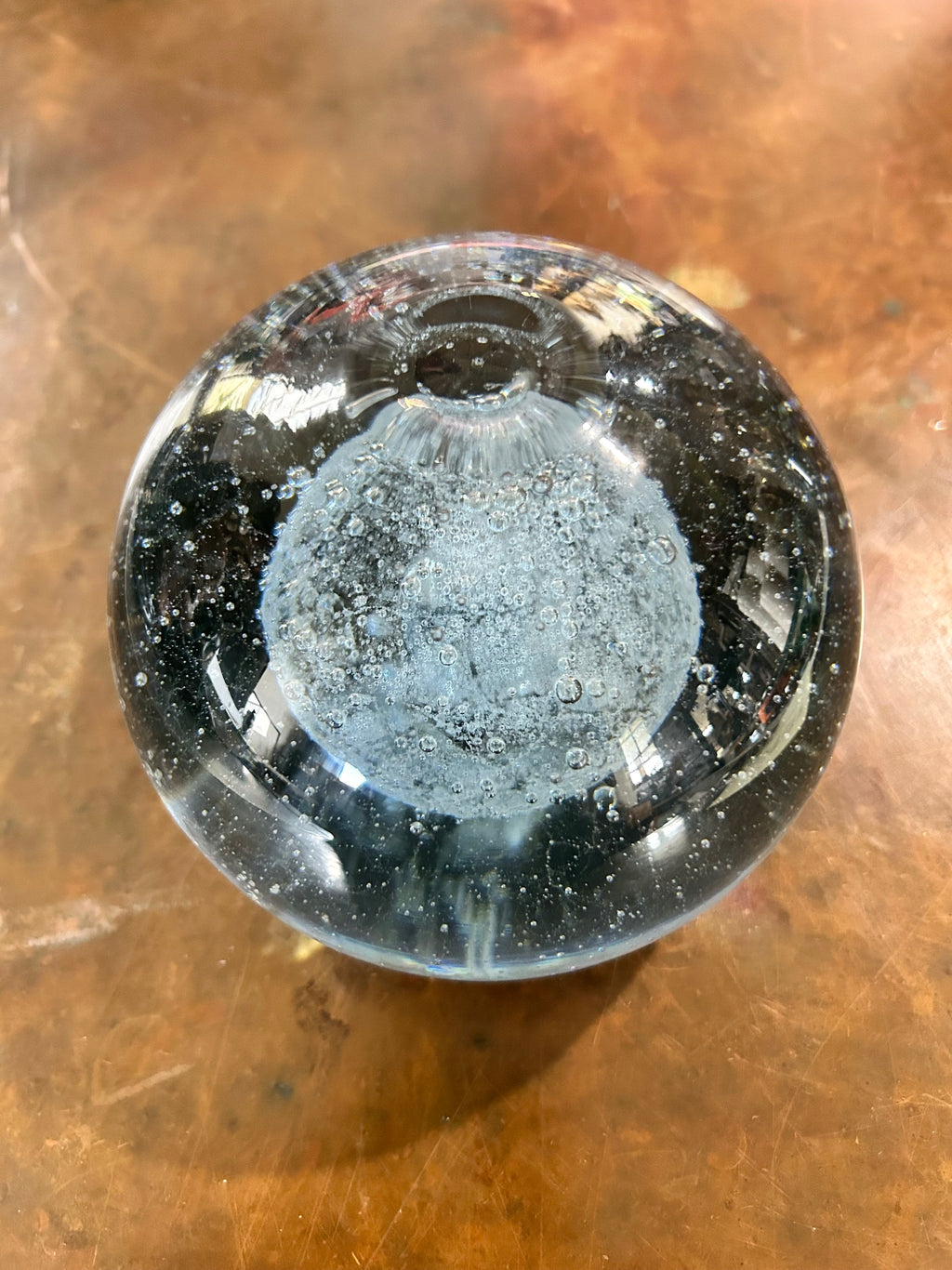 Stephen Morris Art Glass Paperweight 01