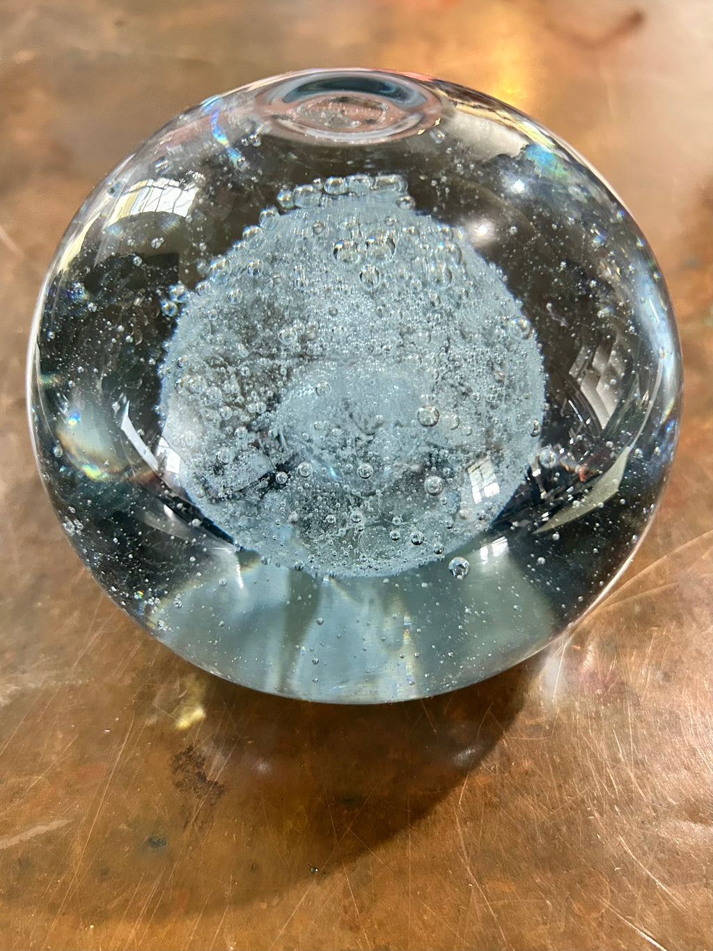 Stephen Morris Art Glass Paperweight 01