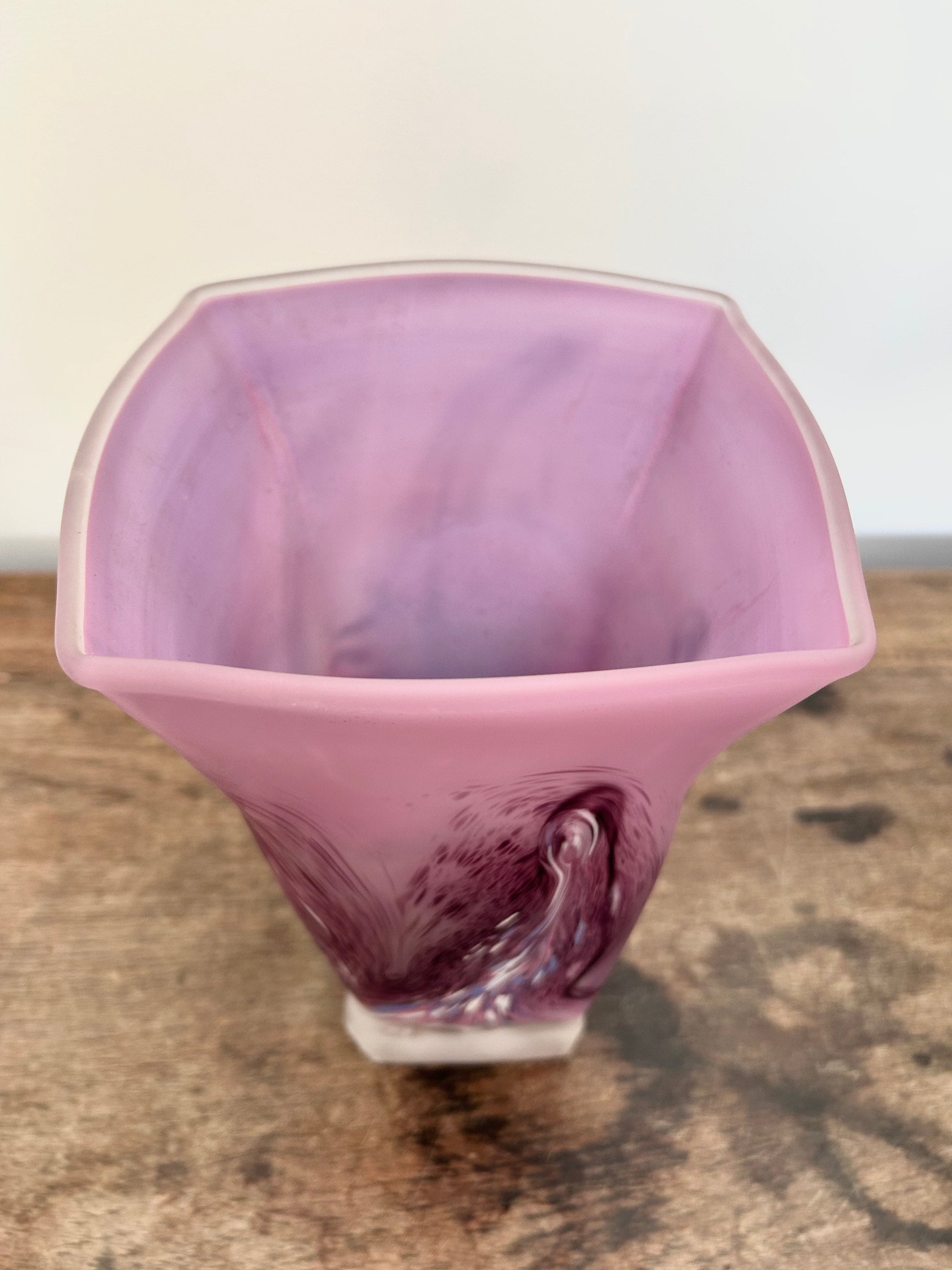 Tina Cooper Art Glass Vase